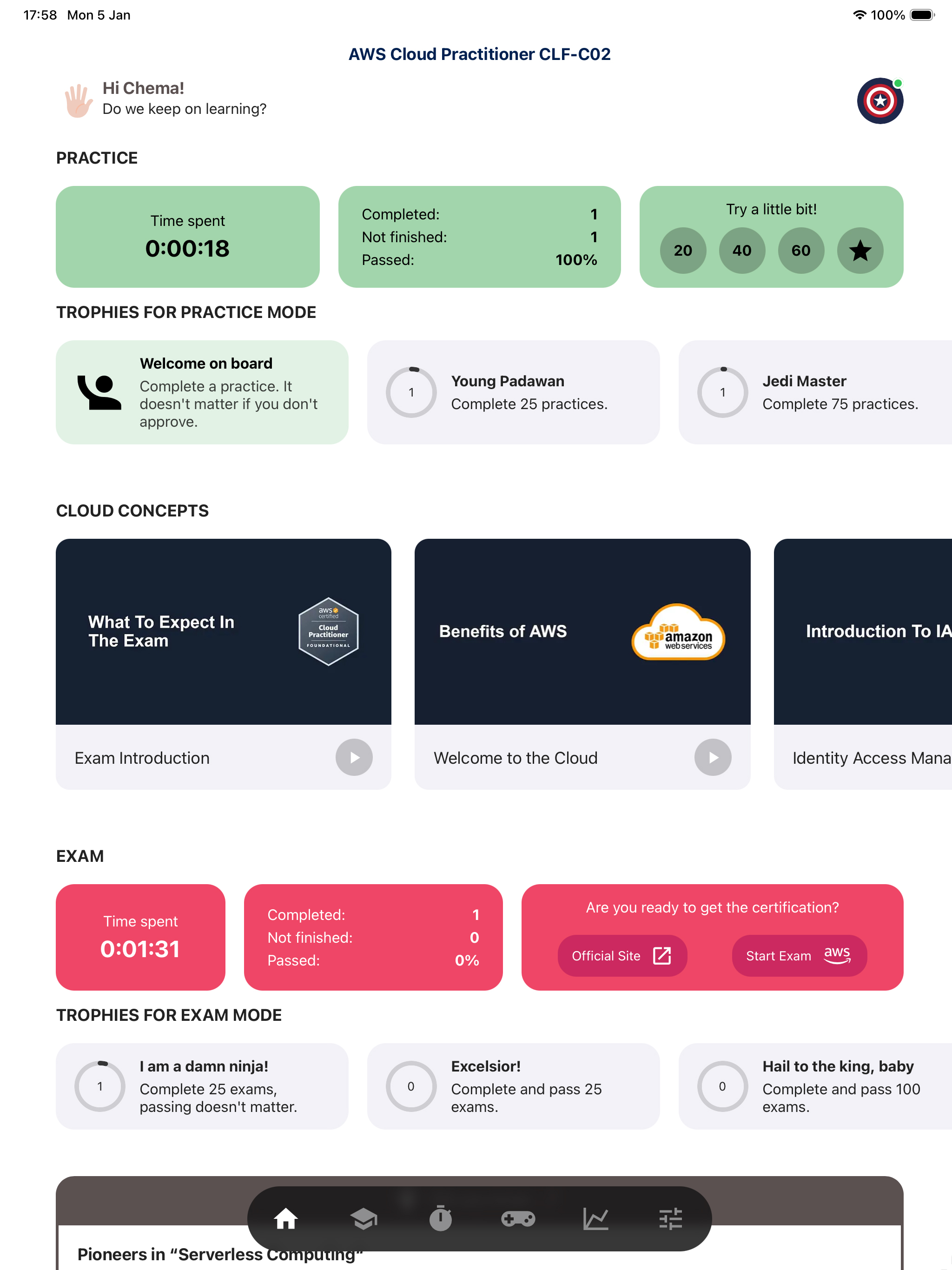 AWS Cloud Practitioner CLF-C02