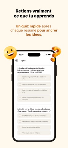 Kodjy - Résumés de livres iPhone screenshot