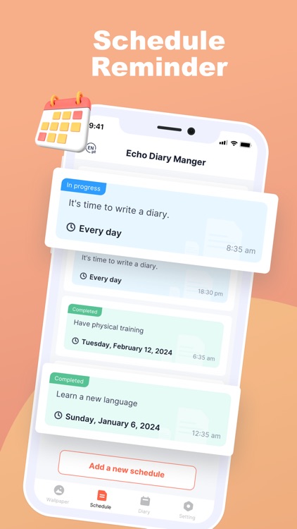 Echo Diary - Wallpaper & List screenshot-3