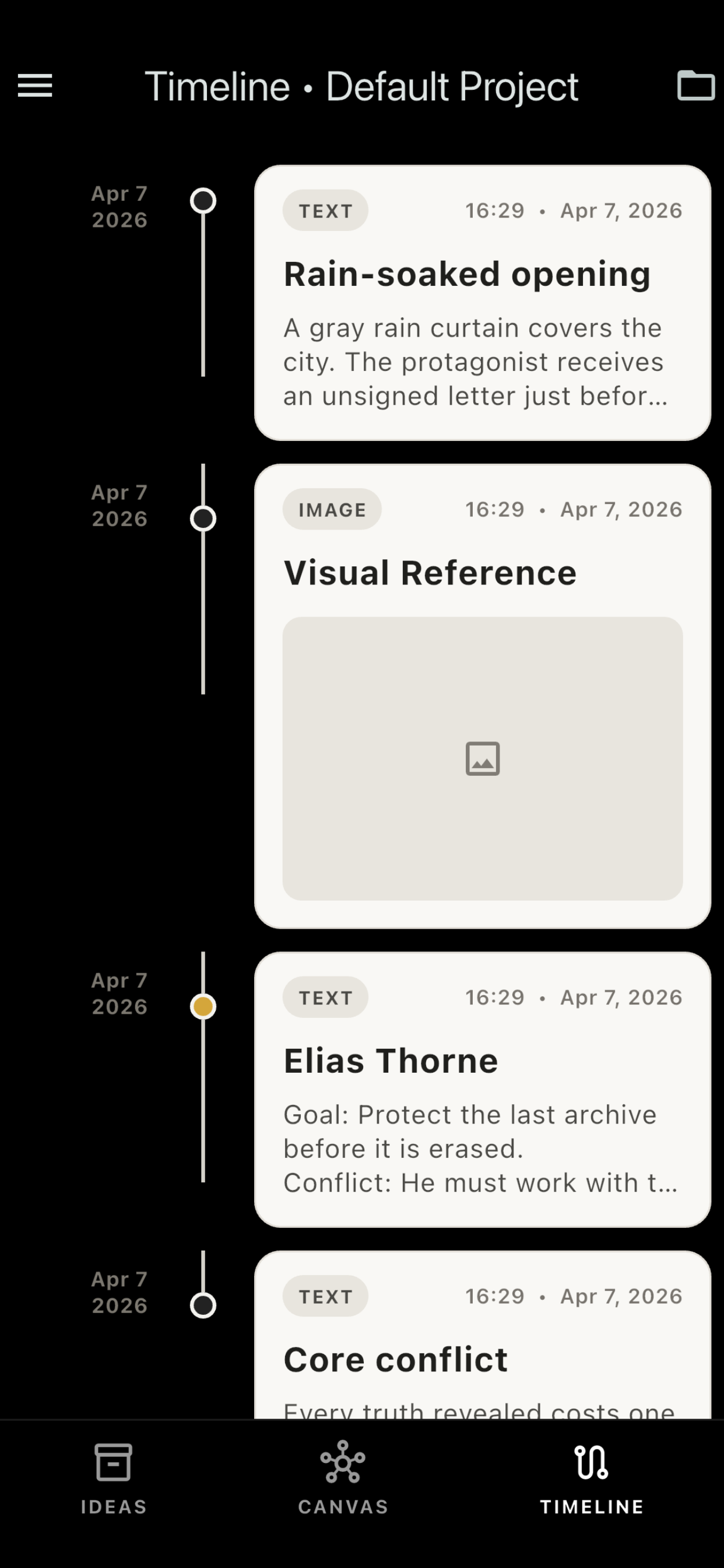 Zen Plot: Idea & Character Map screenshot 3
