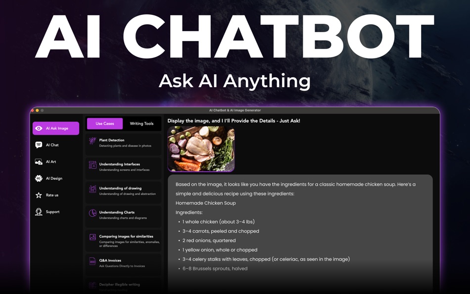 #1. AI Chatbot-Ask Seek Assistant (macOS) 由: Zulqarnain Mustafa