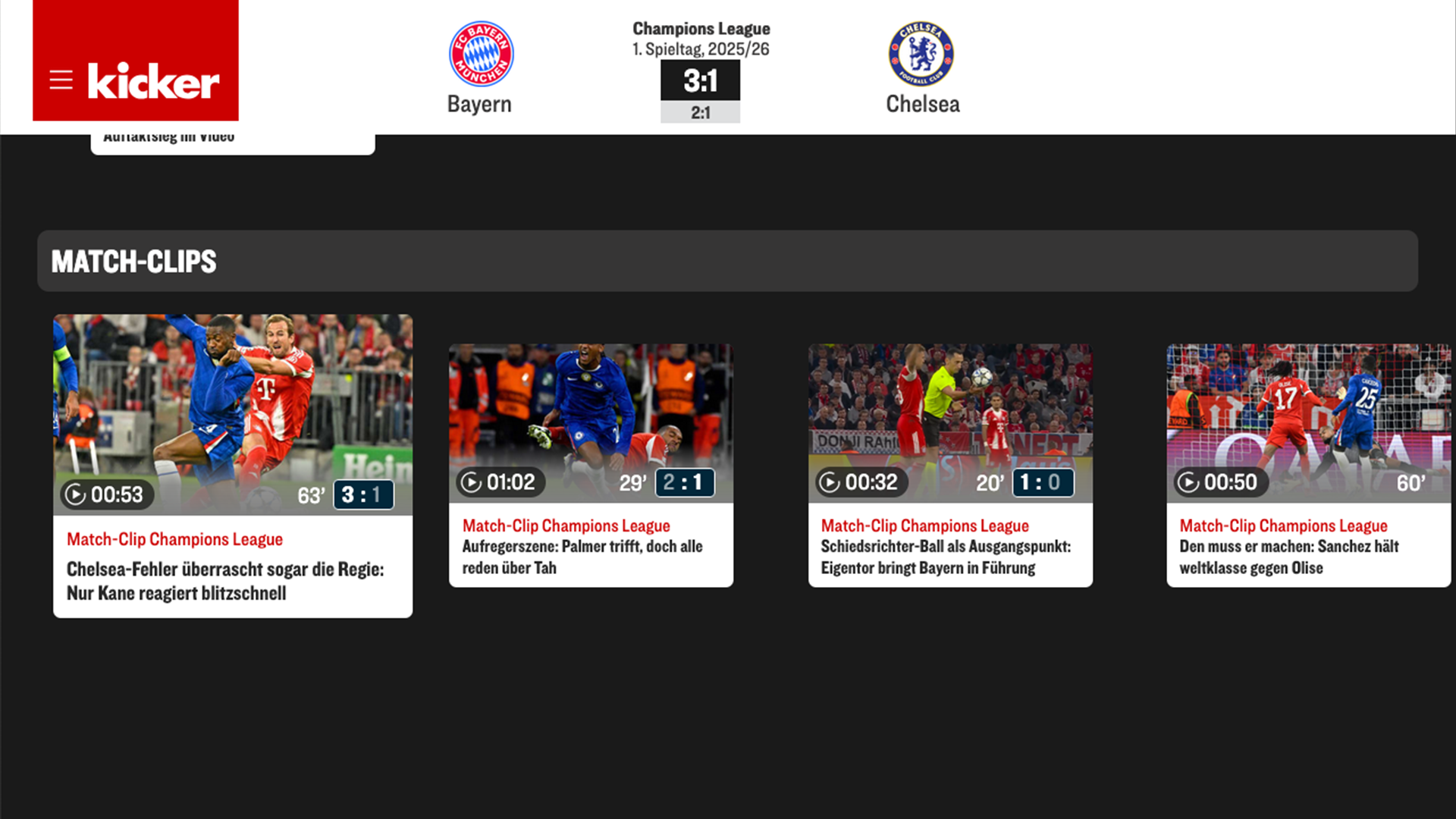 kicker Fußball News & Videos screenshot 4