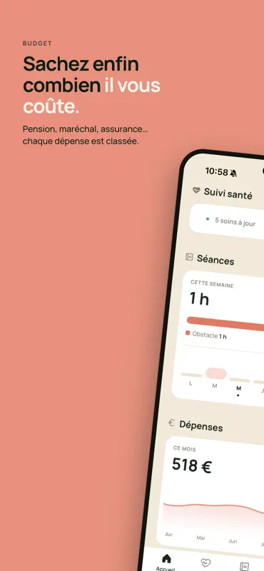Stableo : Suivi de mon cheval screenshot 6 of 8