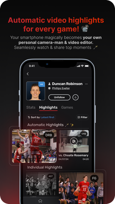 SportsVisio iPhone screenshot 2 - Sports app