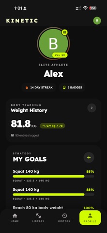 Kinetic Workout screenshot