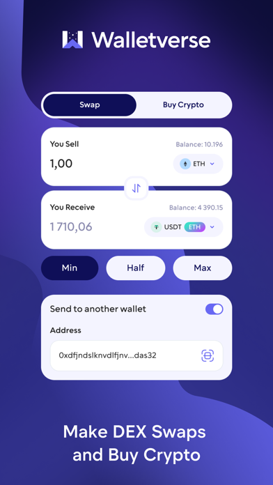 Wallet Verse: DeFi, Buy Crypto Screenshot