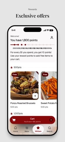 ox kitchen iPhone screenshot
