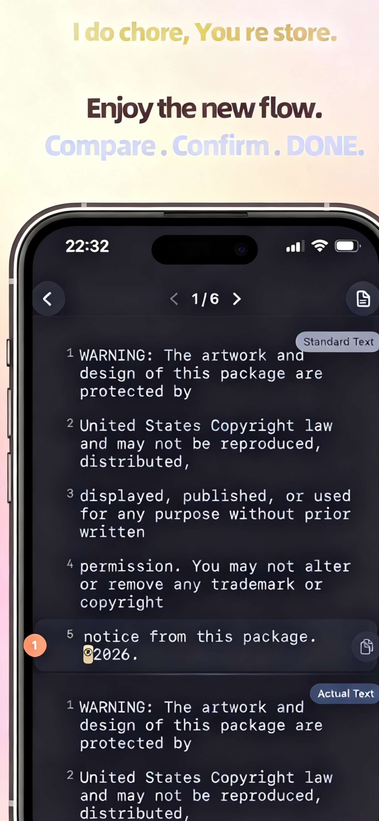 TXTdiff screenshot 3