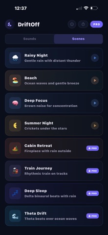 DriftOff — Sleep Sounds Screenshot 5 of 6