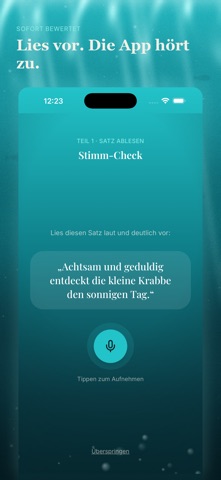 Stimmriff: Sprechtraining Screenshot 2 of 6