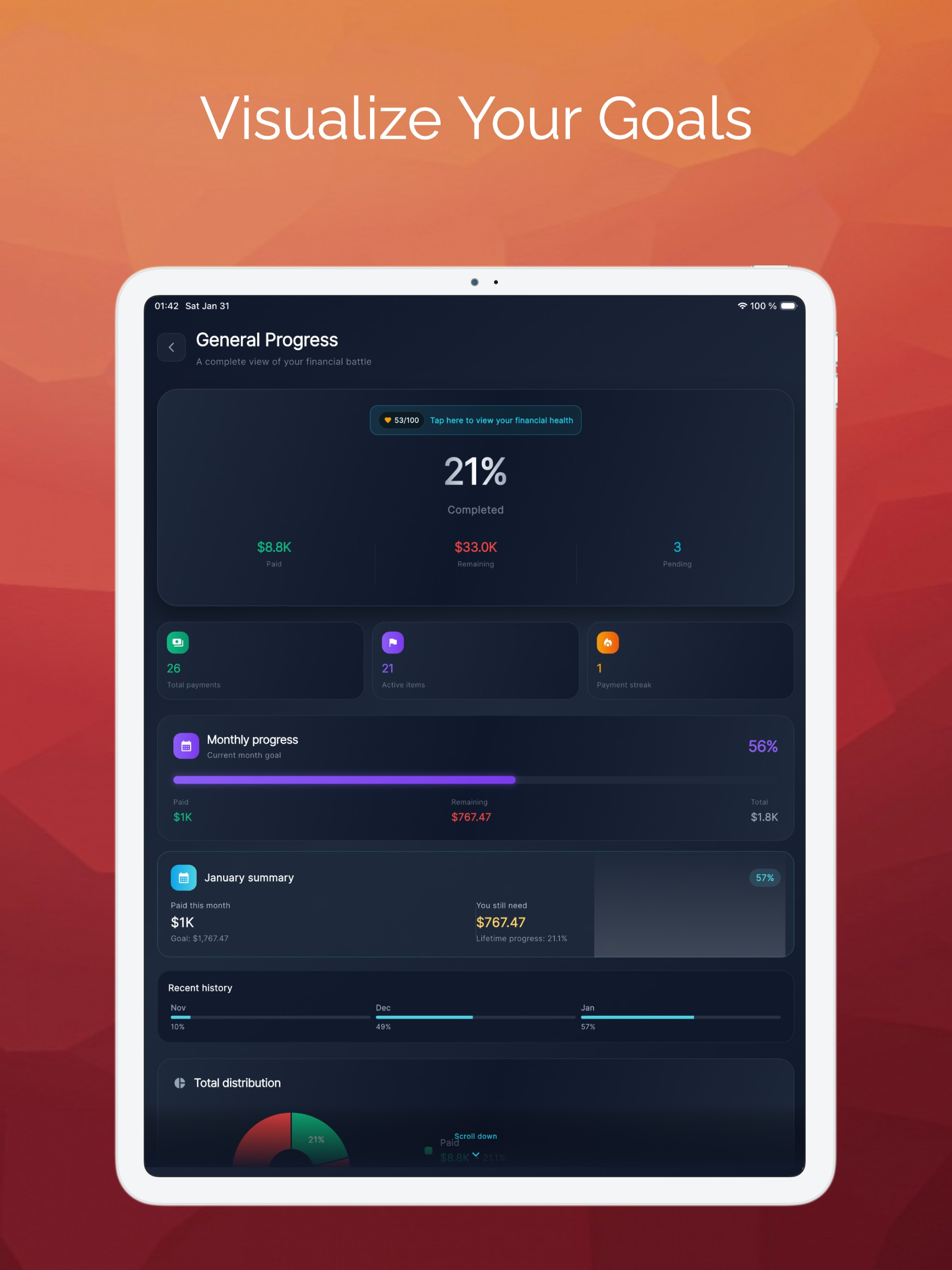 MyDebt Fighter Smart Tracker