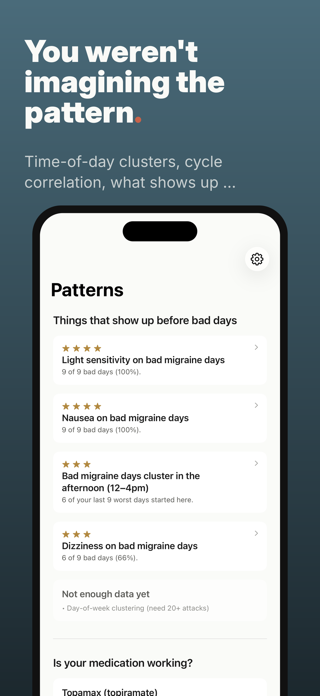Postdrome: Migraine Tracker Screenshot 6 of 9