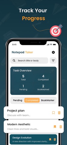 Notepad Taker - To Do Reminder iPhone screenshot