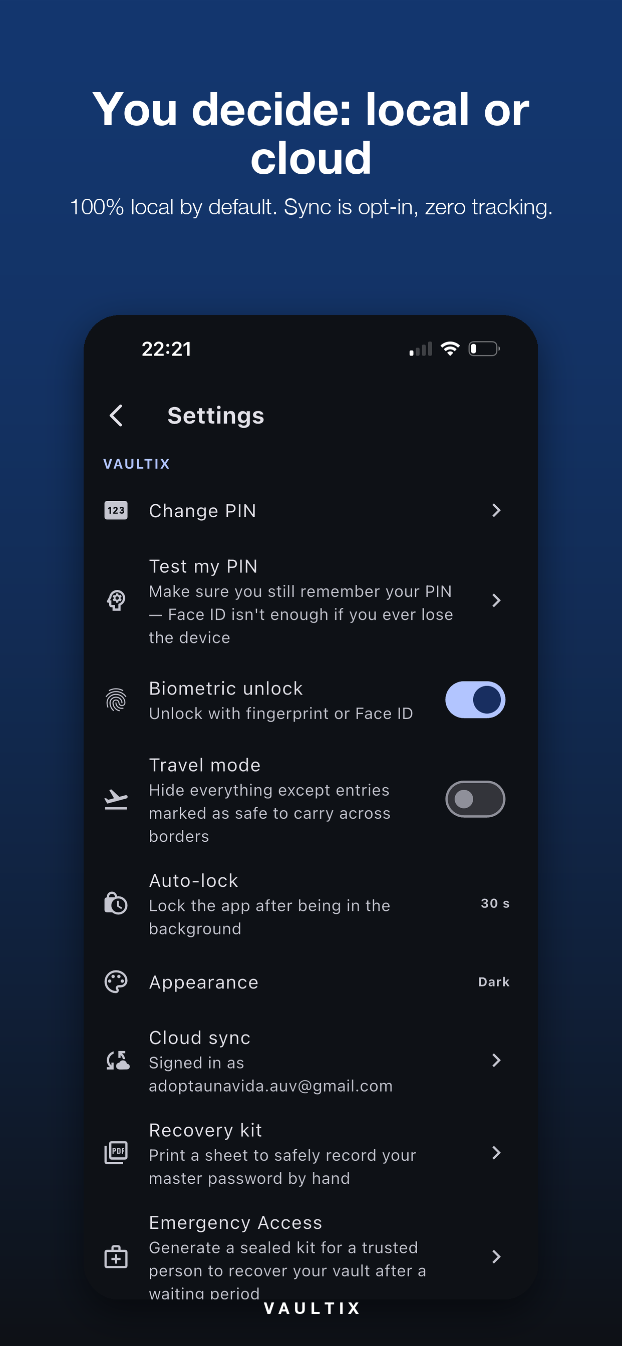 Vaultix: Password Manager screenshot 7