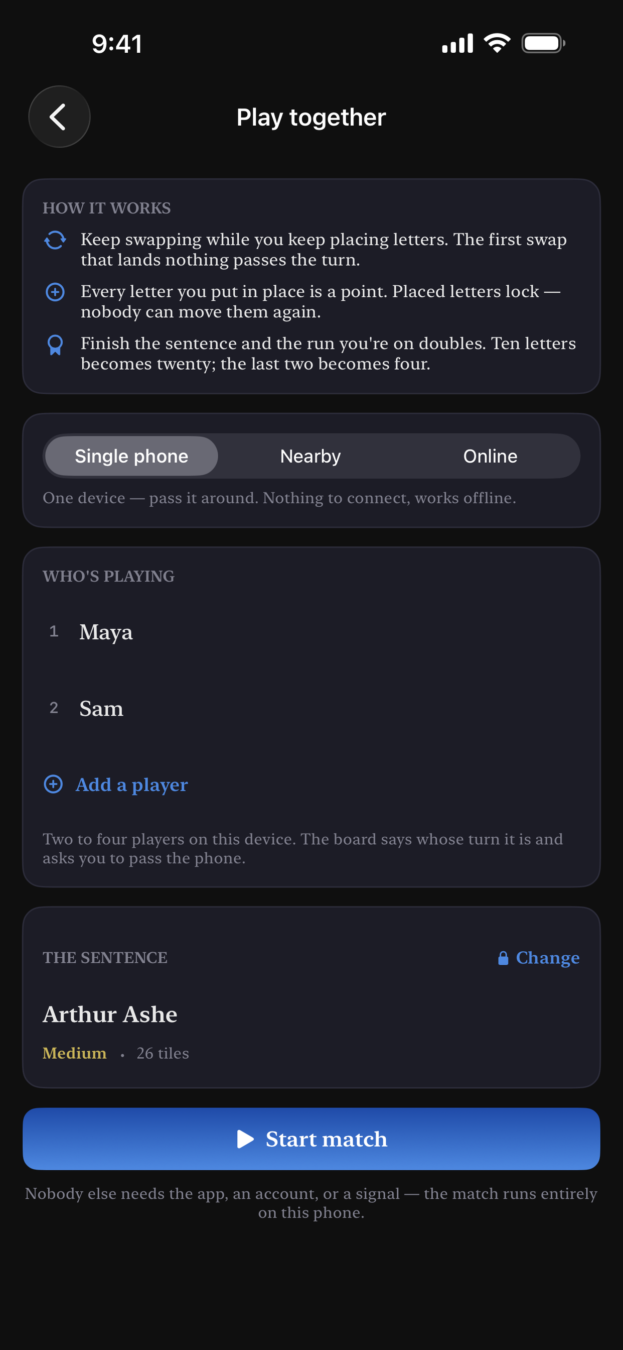 LineBy: Daily Quote Puzzle screenshot 5