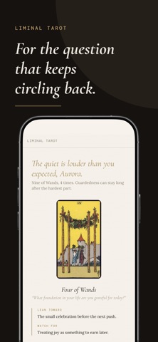 Liminal Tarot Screenshot 1 of 8