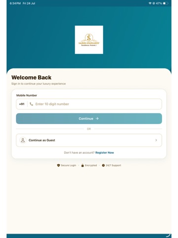 App screenshot