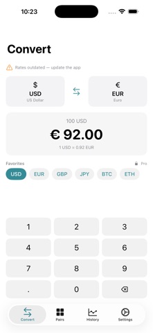 Convert: Currency Offline Screenshot 1 of 2