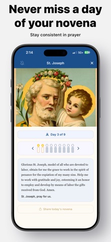 With the Saints: Catholic App Screenshot 4 of 7