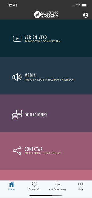 Ministerios Cosecha Screenshot 1 of 3