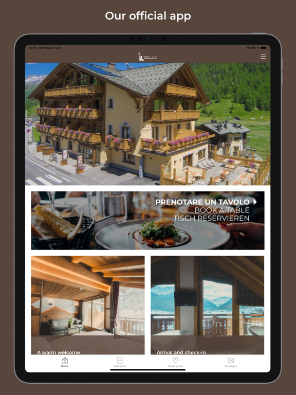 Hotel Amerikan app screenshot