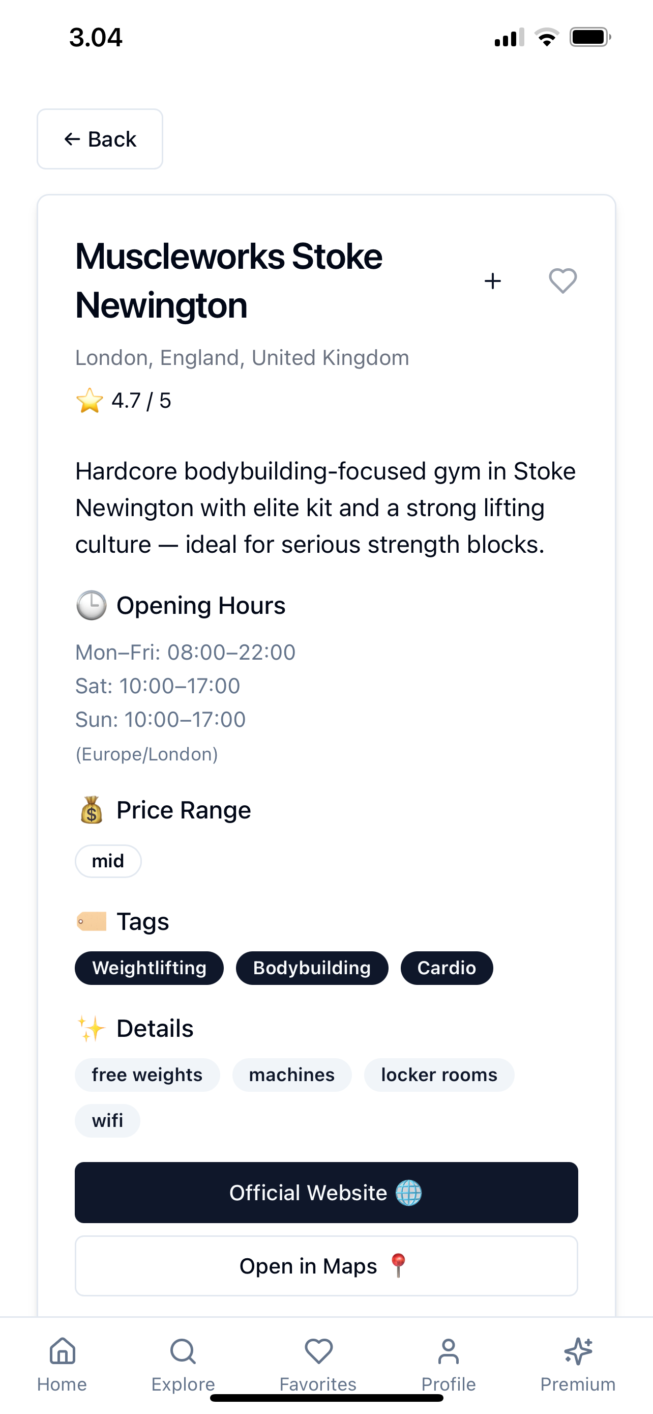 Fit Travel screenshot 3