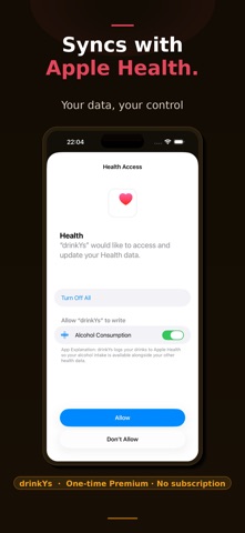 drinkYs - BAC & Drink Tracker Screenshot 4 of 6