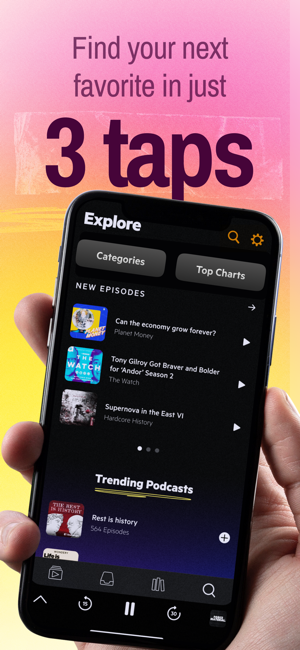‎Castro: Podcast Player & App Screenshot