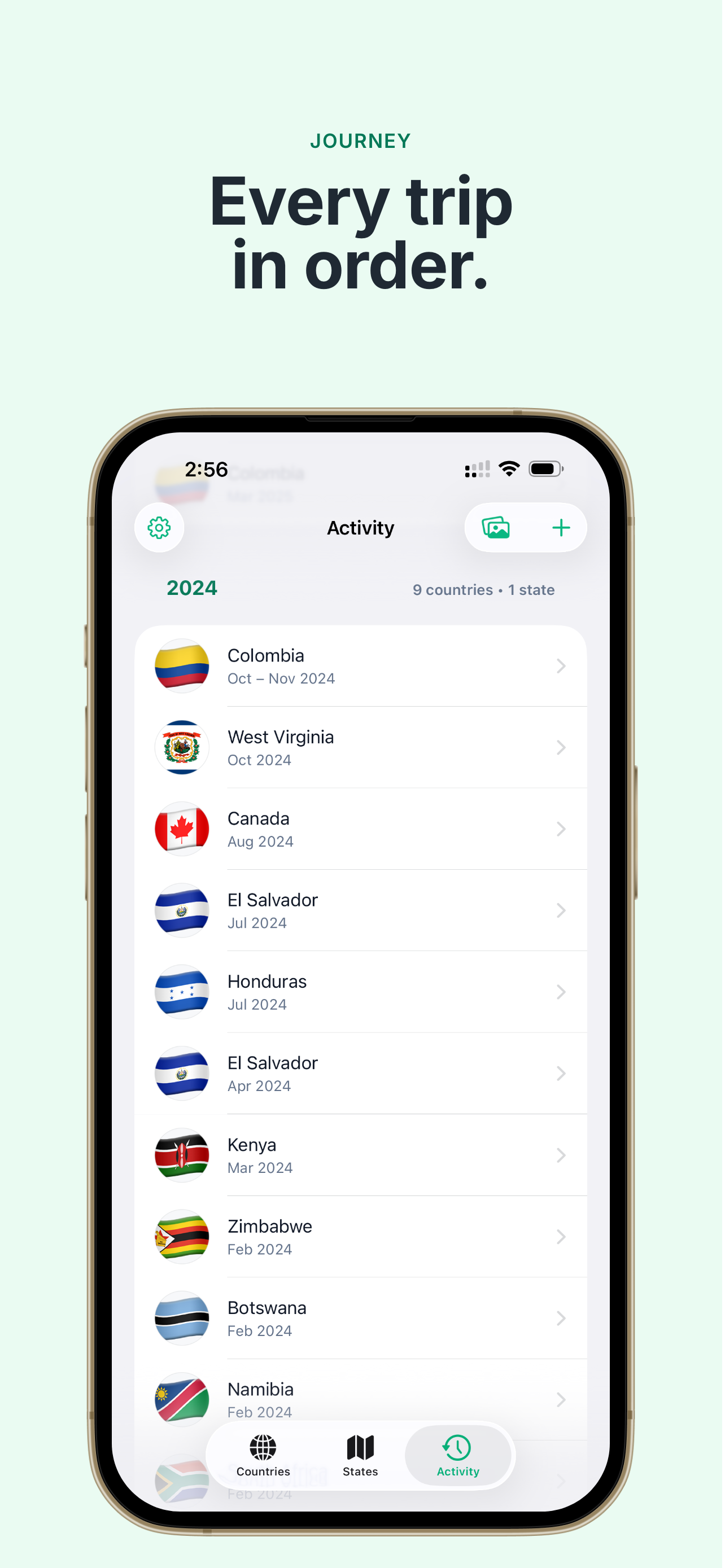Smart Travel Log screenshot 2