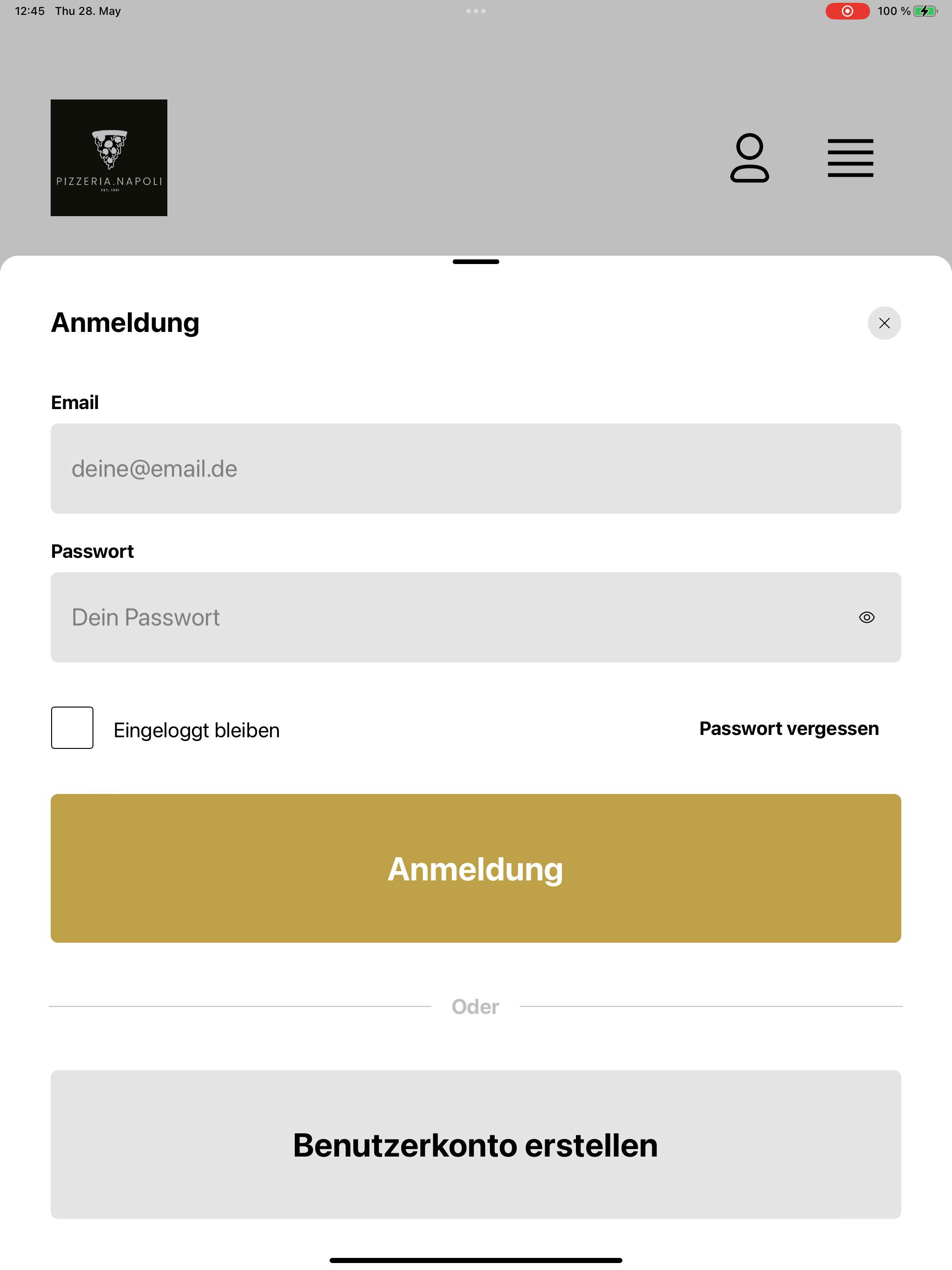 Pizzeria Napoli Herford screenshot 6