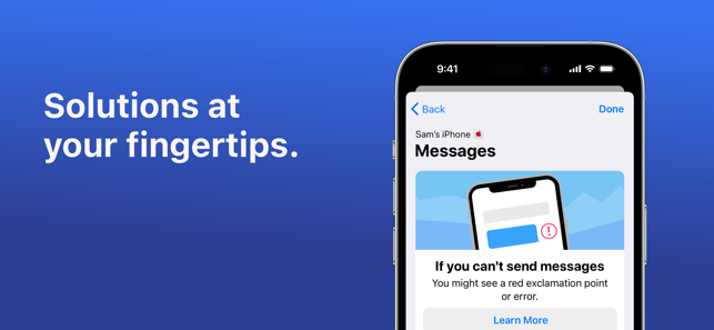 ‎Apple Support Screenshot