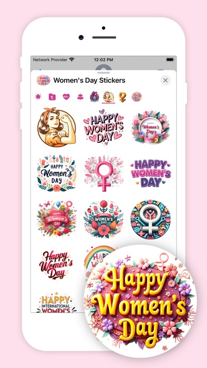 Women's Day iStickers