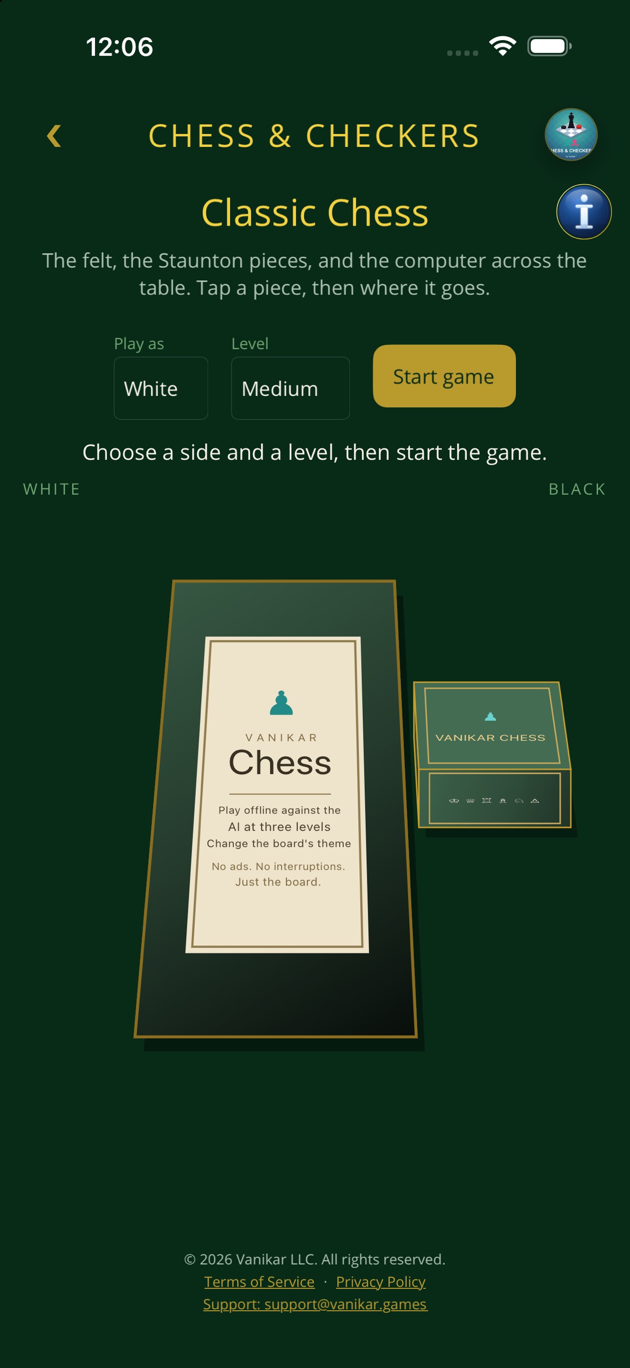 Screenshot 3 of Chess & Checkers by Vanikar
