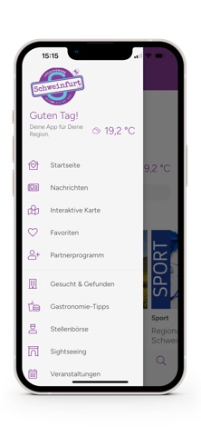 Schweinfurt.info Screenshot 2 of 4