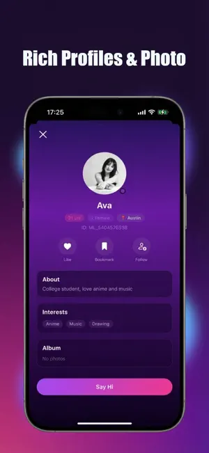 MoniLive-Chat With Interesters screenshot 3