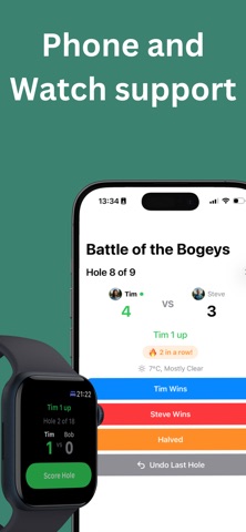Simple Match Play Golf Score Screenshot 2 of 10