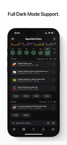 OpenNutrition Macro Tracker Screenshot 8 of 8