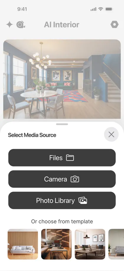 Captura de tela 6 de 6 de Home AI - Interior Design App