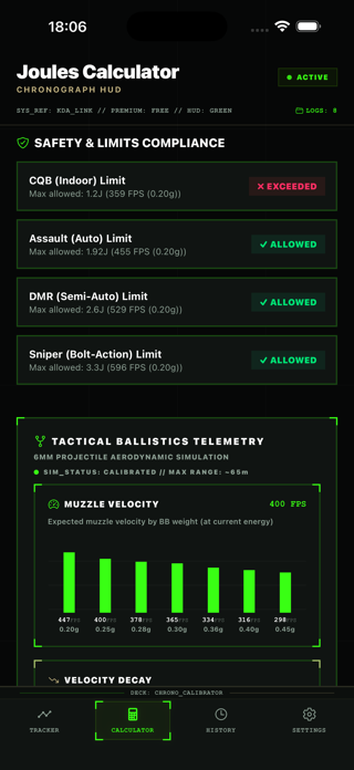 KDA Tracker & Joule Calc Screenshot 6 of 10