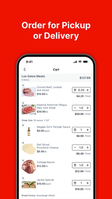 LosGatosMeats Screenshot