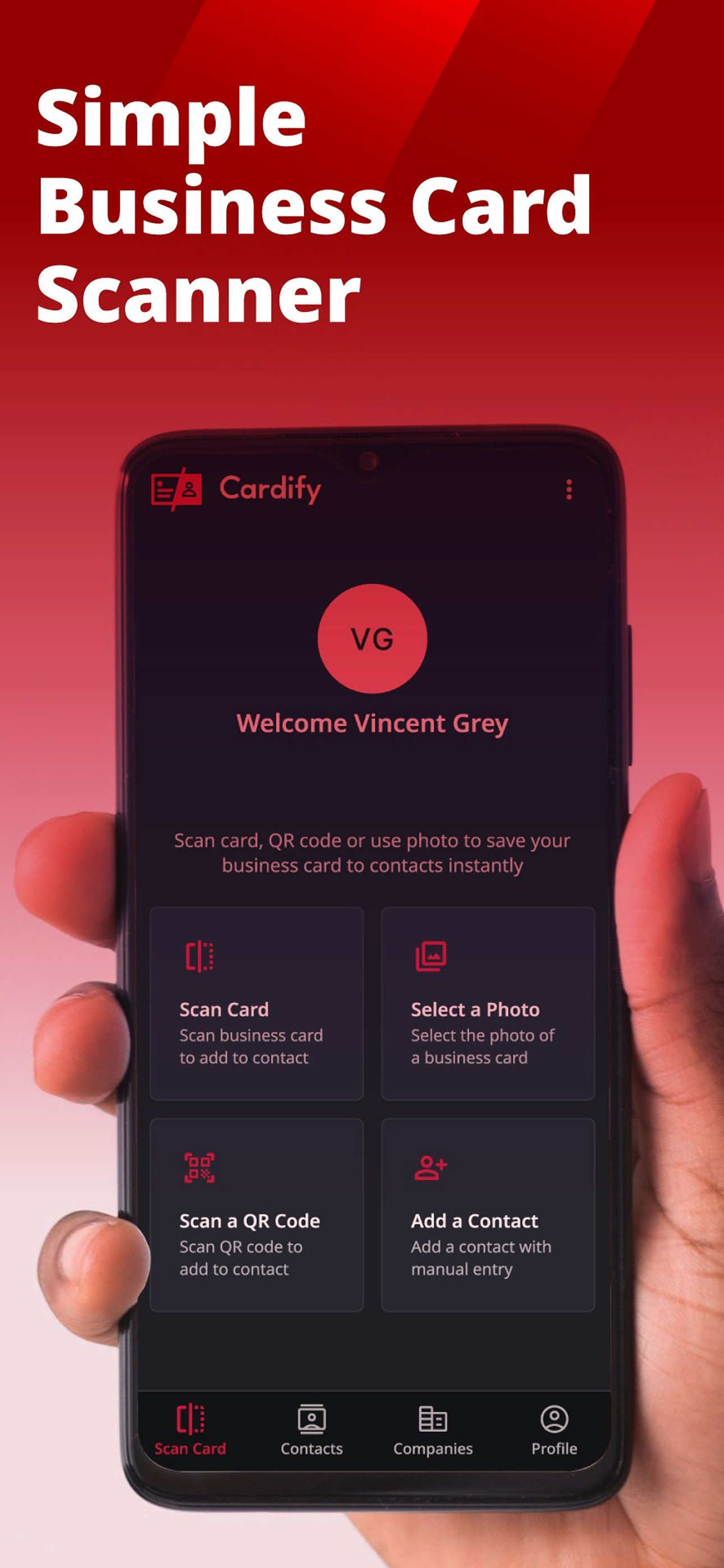 Cardify - Card Scanner screenshot 10