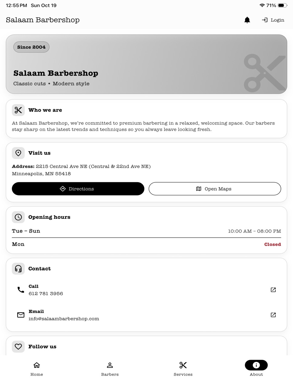 iPad screenshot