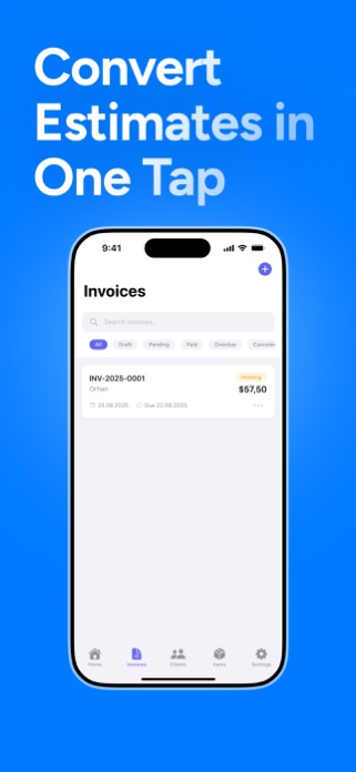 Facto: Invoice Maker, Receipts Screenshot 3 of 5
