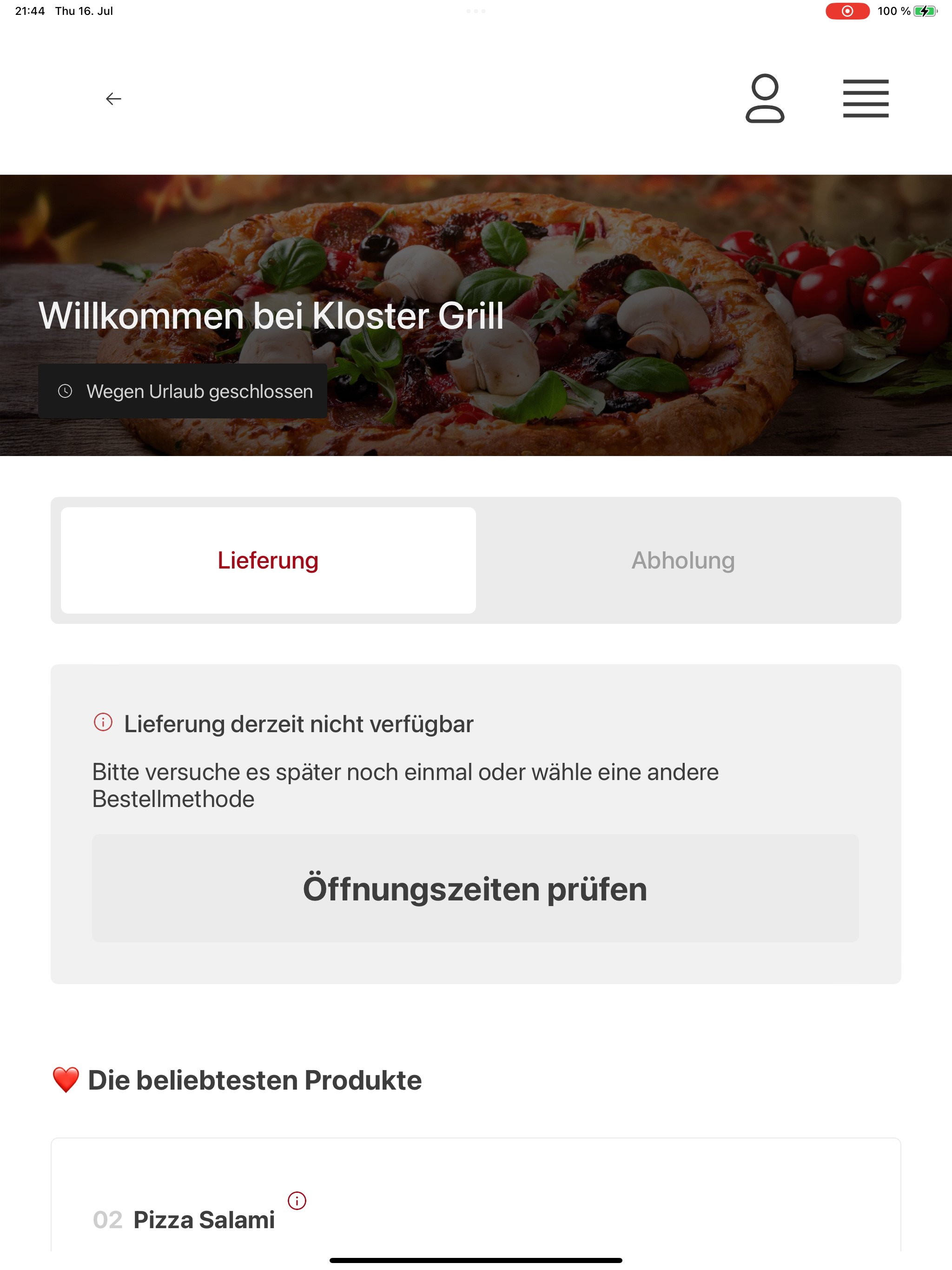Kloster Grill screenshot 7