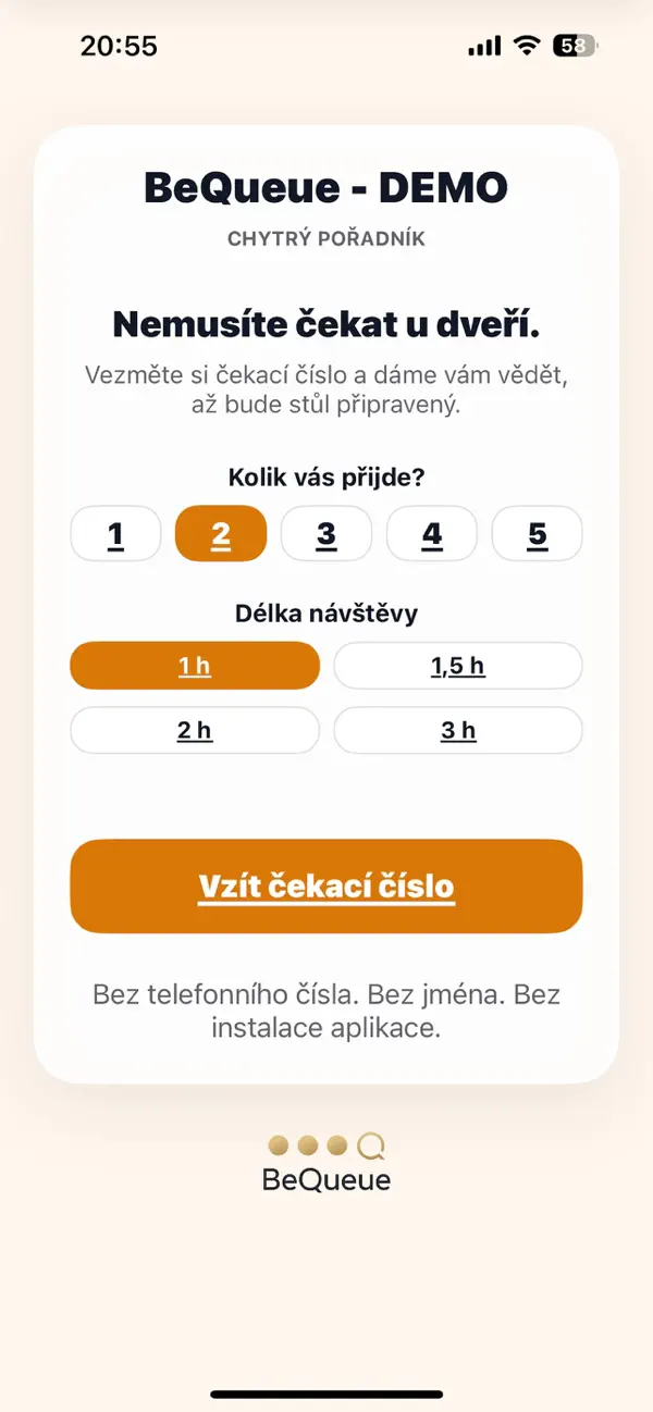 Screenshot #1 pour BeQueue