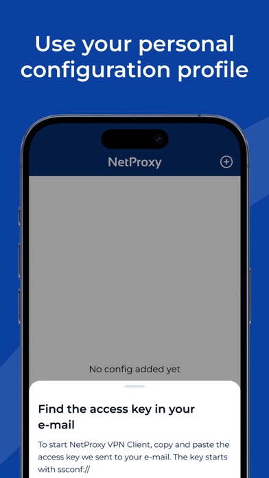 VPN Client - NetProxy Screenshot