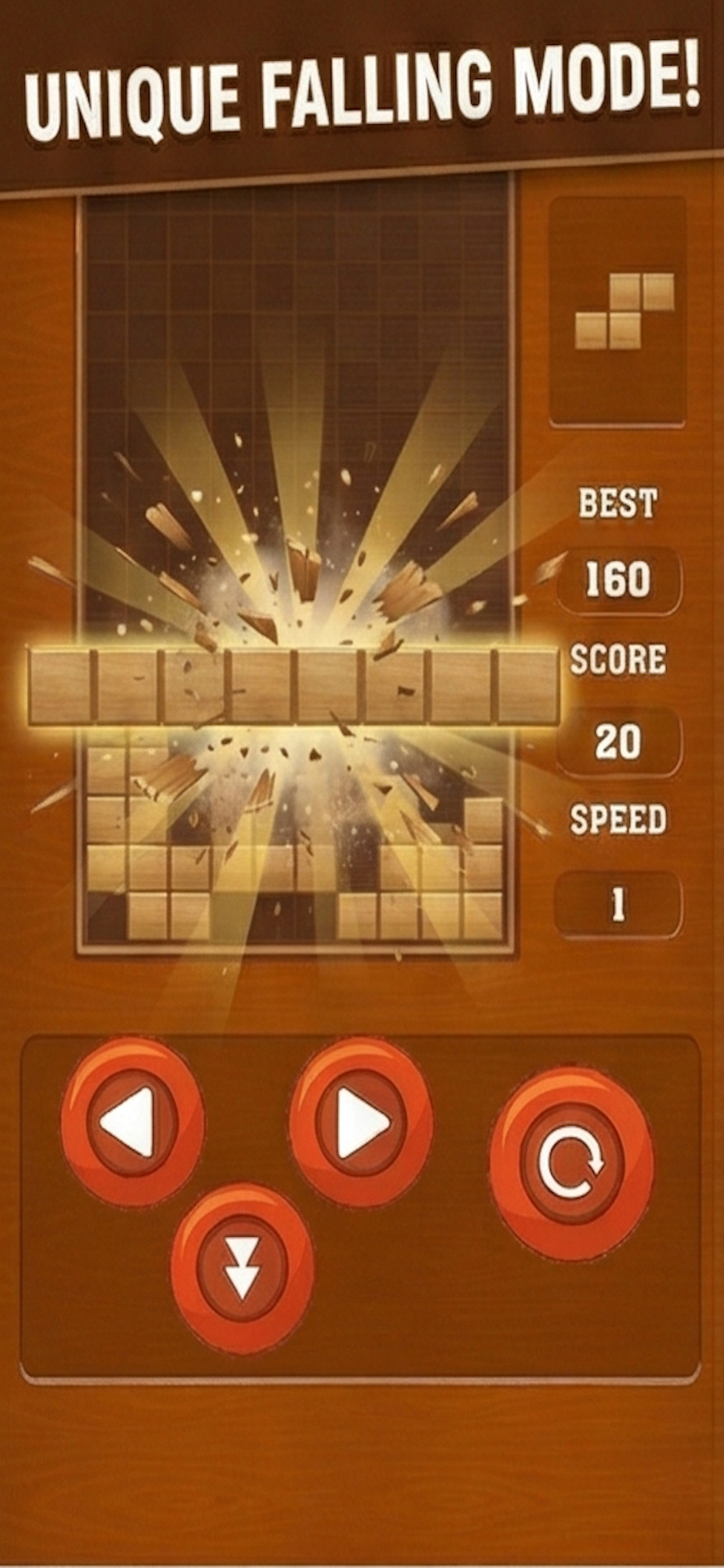 Wood Block Puzzle: Zen Blast