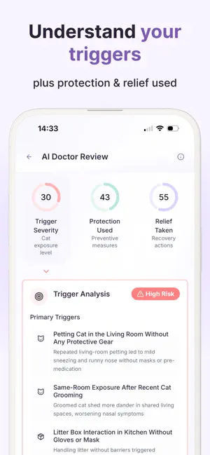 Cat Allergy Buddy: AI Tracker screenshot 4