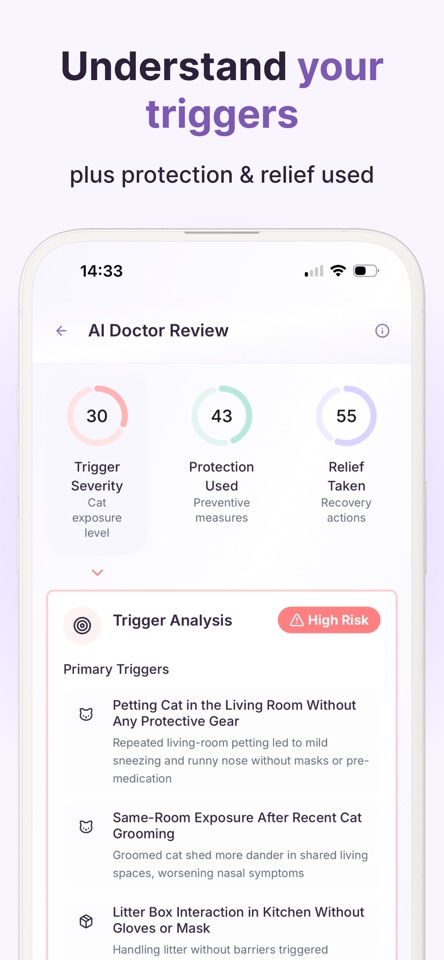 Cat Allergy Buddy: AI Tracker screenshot 4