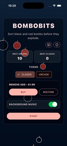 BomboBits iPhone screenshot